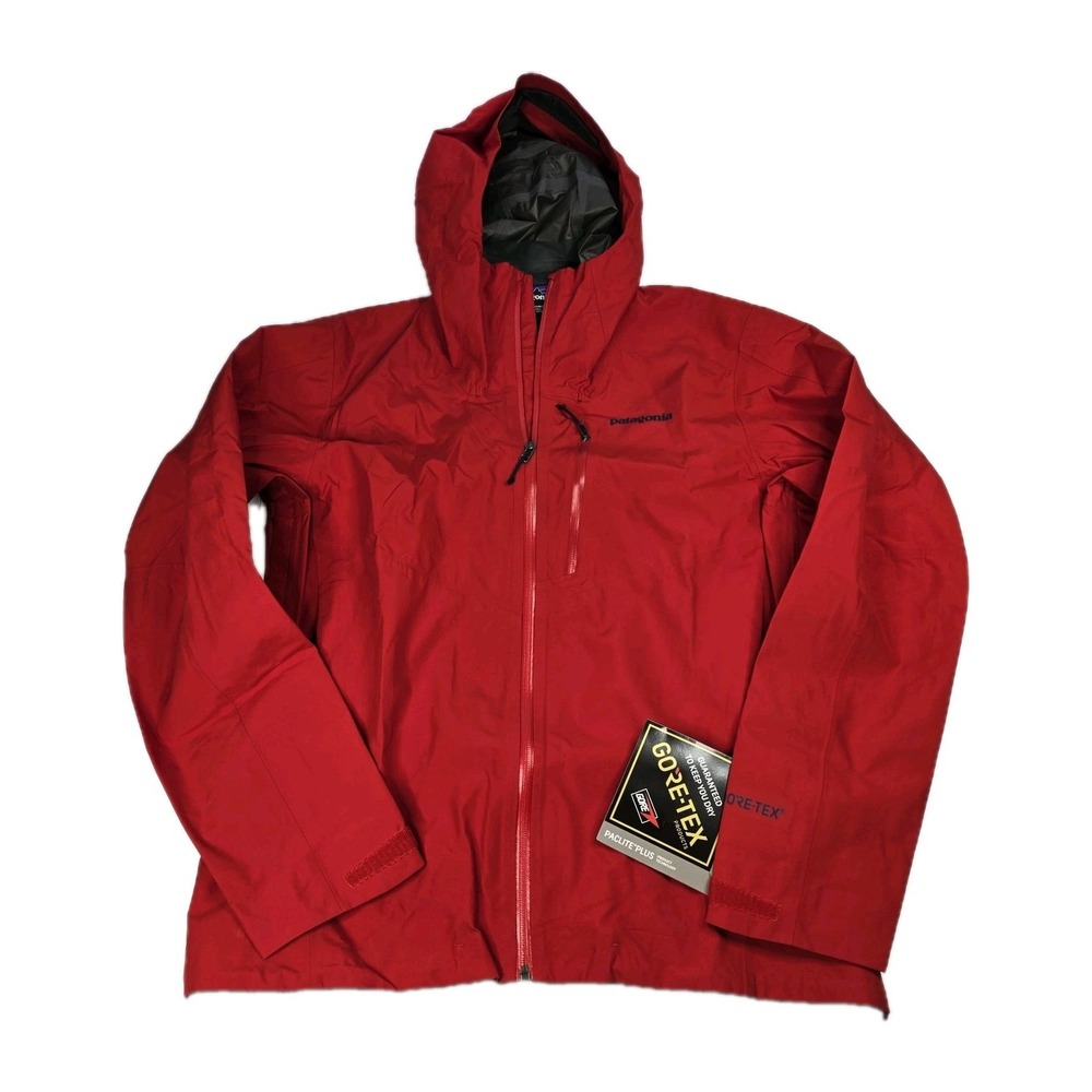 Patagonia Calcite Gore-Tex Jacket Men's M Medium Classic Red Outdoor Snowboard